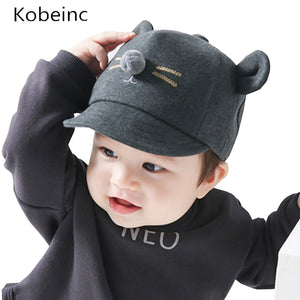 New Baby Boy Girl Cat Ear Hat Fashion Kids Accessories Newborn Photography Props Soft Beanie Sun Cap Bebe Lovely Bonnet Headwear