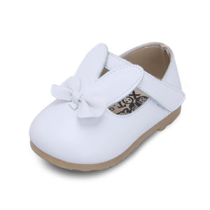 Wua Wua Cute Baby Girl Princess Shoes Soft Sole First Walker For Newborn Non-slip Infant Leather Shoes Toddler Girl First Walker